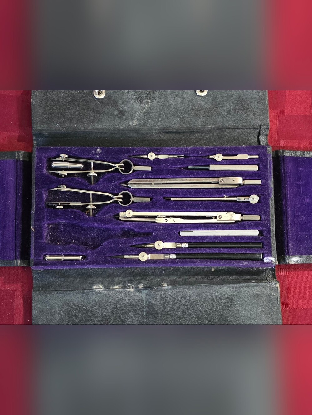 Vintage Gramercy Import Co. 1720 Drafting Tool Set Germany